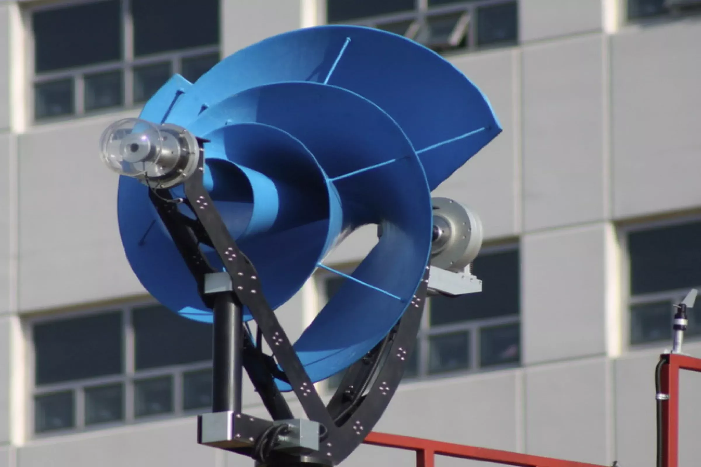 Screwy Looking Wind Turbine Makes Little Noise And A Big Claim