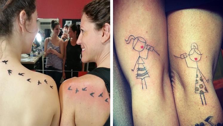 Sentimental Mother Daughter Tattoos