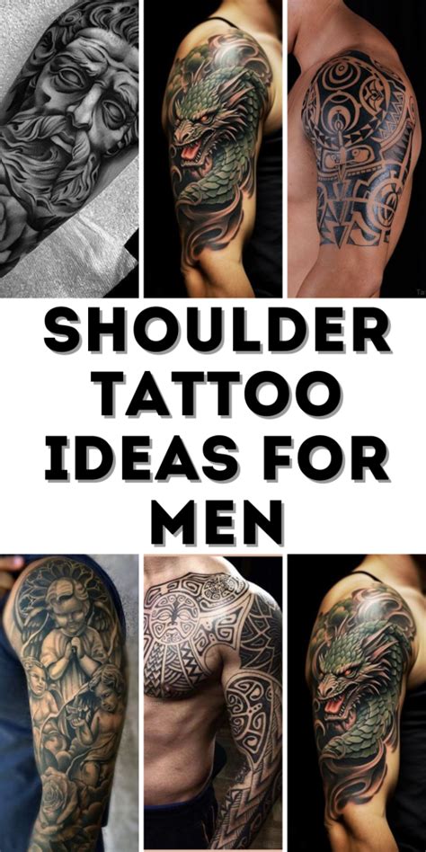 Shoulder Tattoos For Men Bold Designs From Simple To Intricate