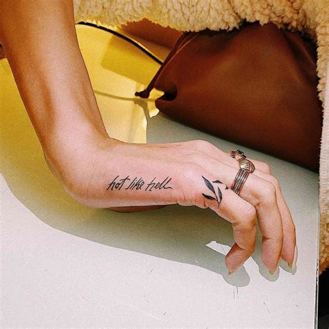 Side Of Hand Tattoo Side Of Hand Tattoo