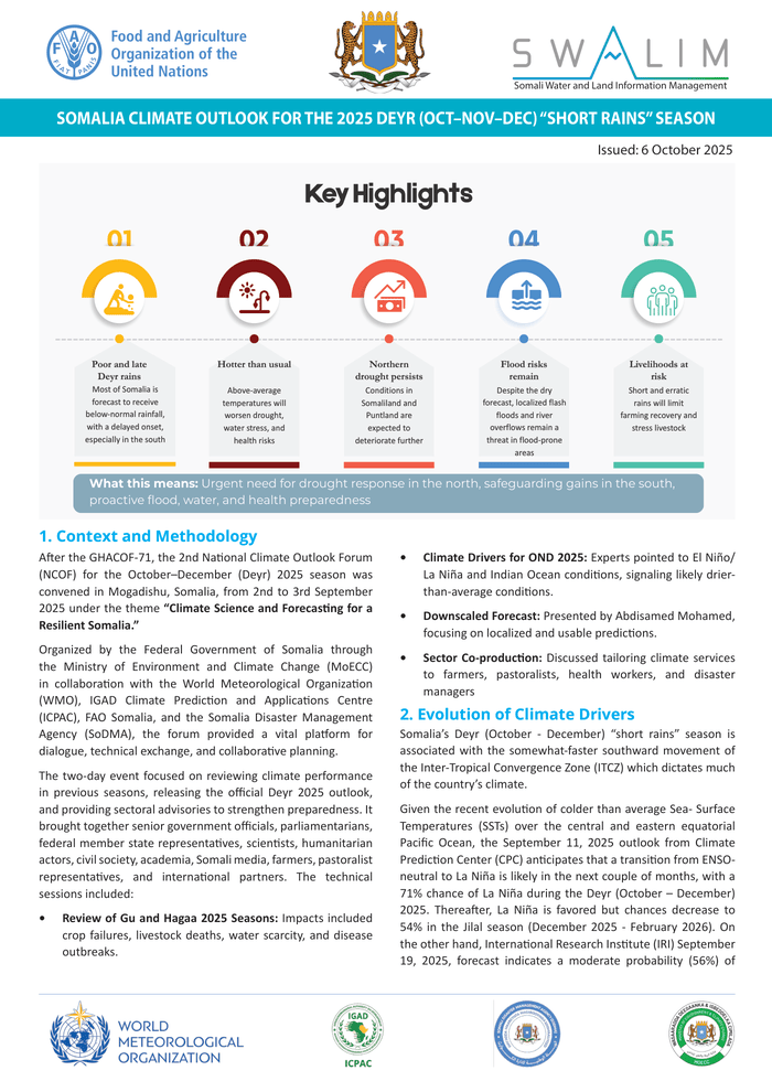 Somalia Climate Outlook For The 2024 Deyr Short Rains Season Issued On 01 October 2024 Somalia Reliefweb Somalia Climate Outlook For The 2024 Deyr Short Rains Season Issued On 01 October 2024 Somalia Reliefweb