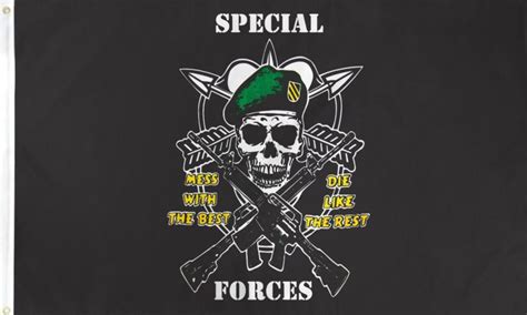 Special Force Flag Military Flags Special Operations Flag Army