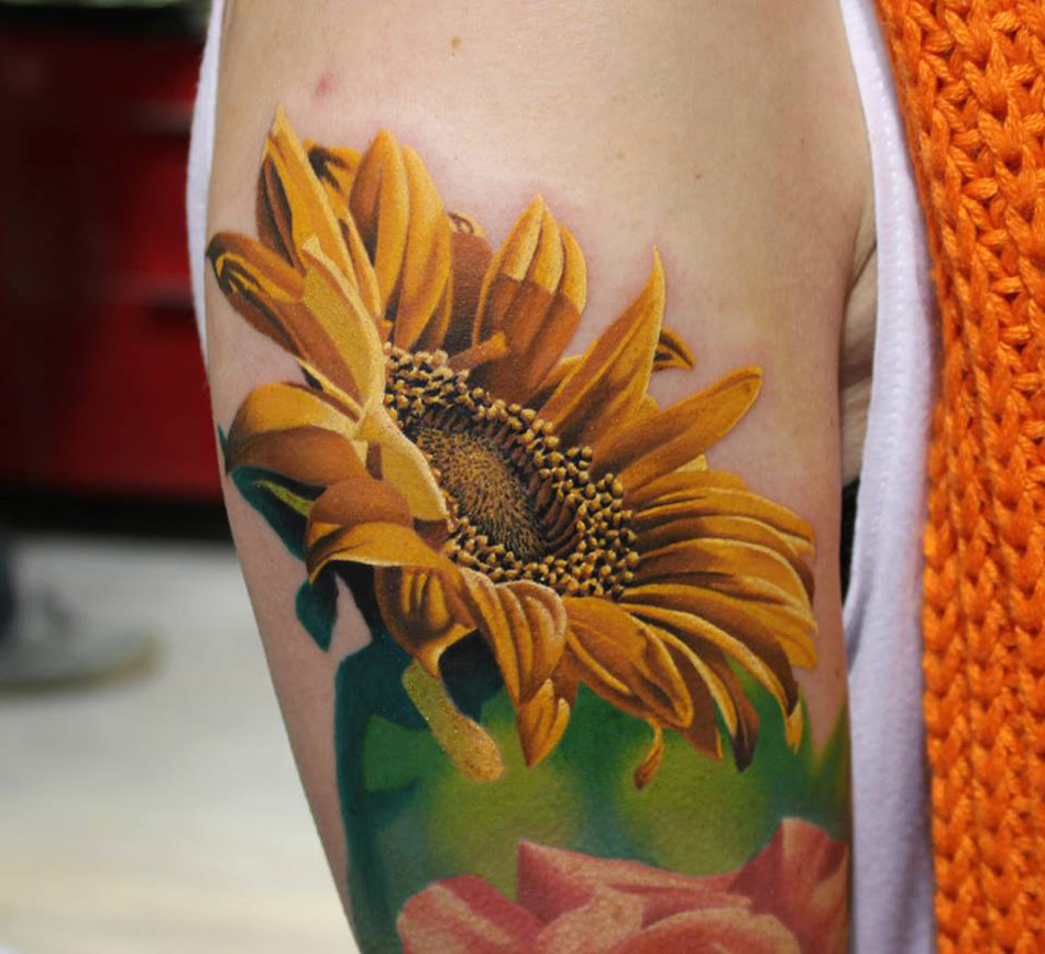 Sunflower Tattoo Ideas