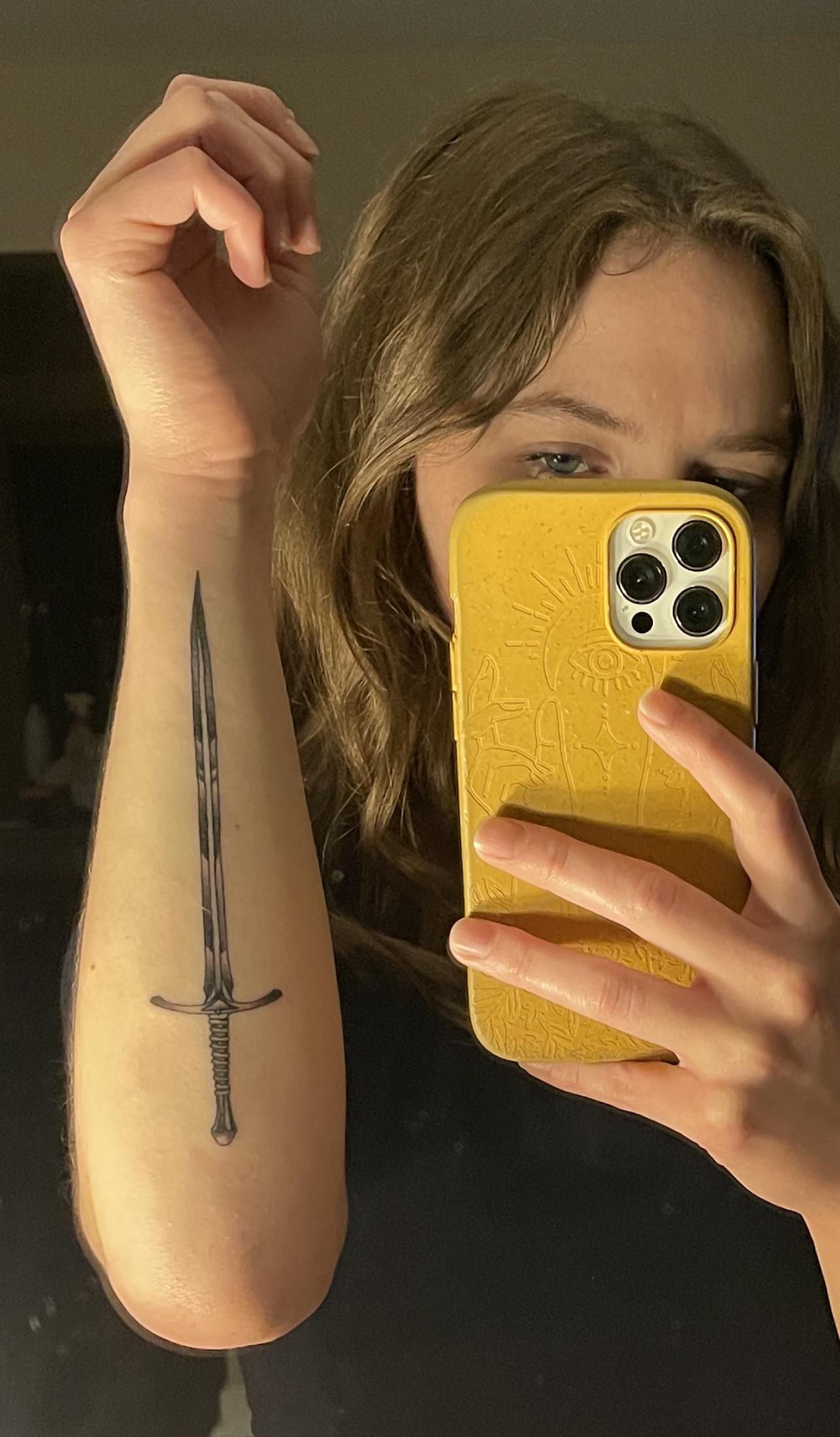 Sword Forearm Tattoos