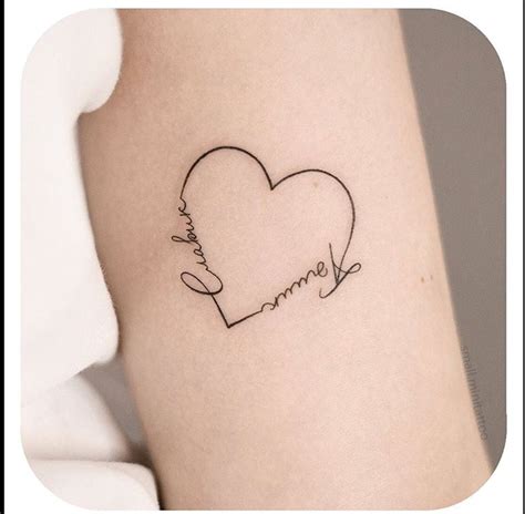 Tattoo Design Heart With Name Temporary Tattoo Trends