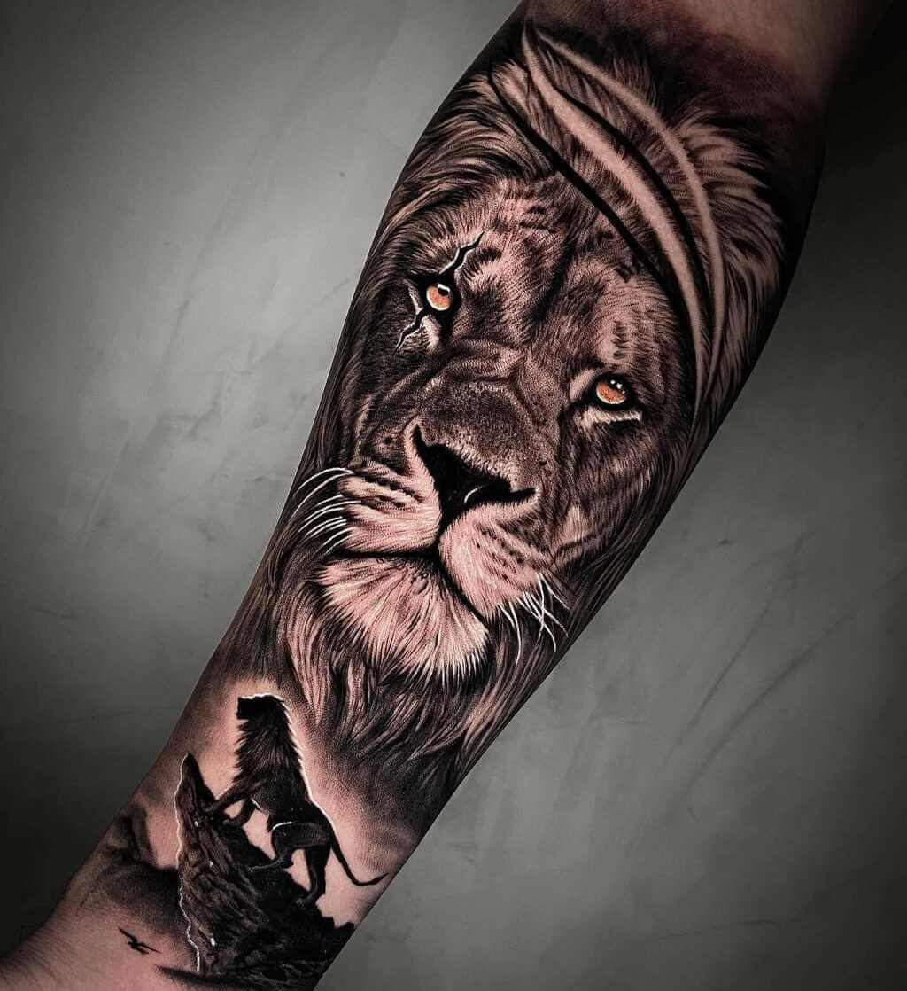 Tattoo Idee Arm Mann