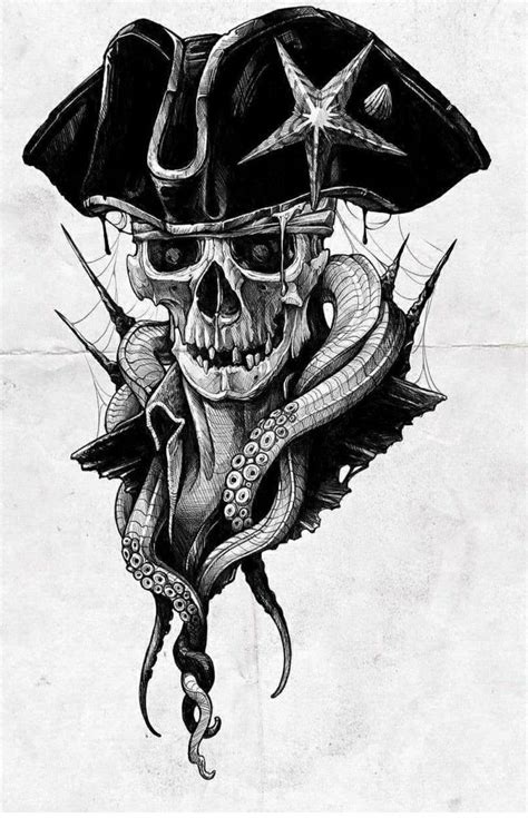 Tattoo Pirate Skull