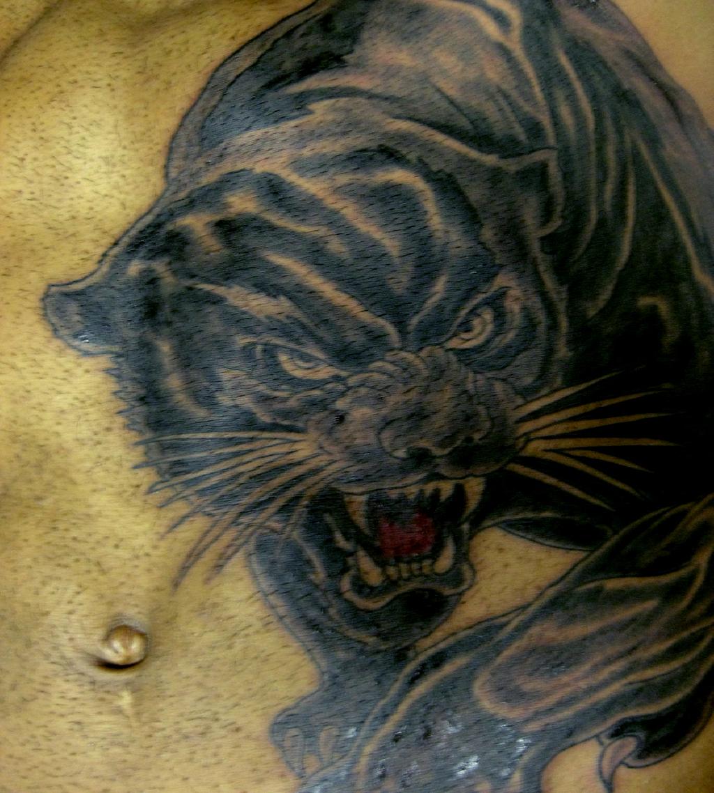 Tattoos Of A Black Panther