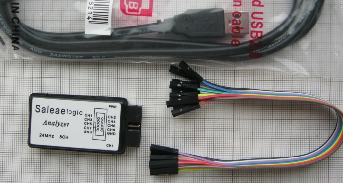 Test Max Output Frequency On My New Clone Saleae Logic Analyzer With Pic18f45k50 Internal Oscillator R Embedded