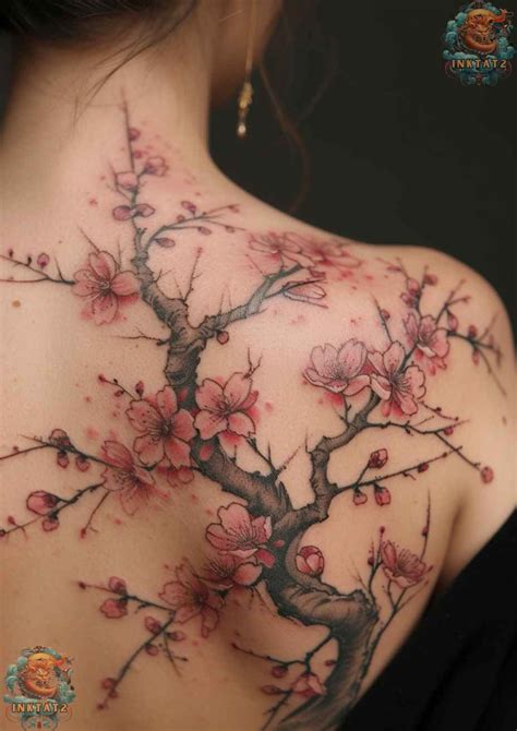 The Art And Symbolism Of Cherry Blossom Tree Tattoo Designs A