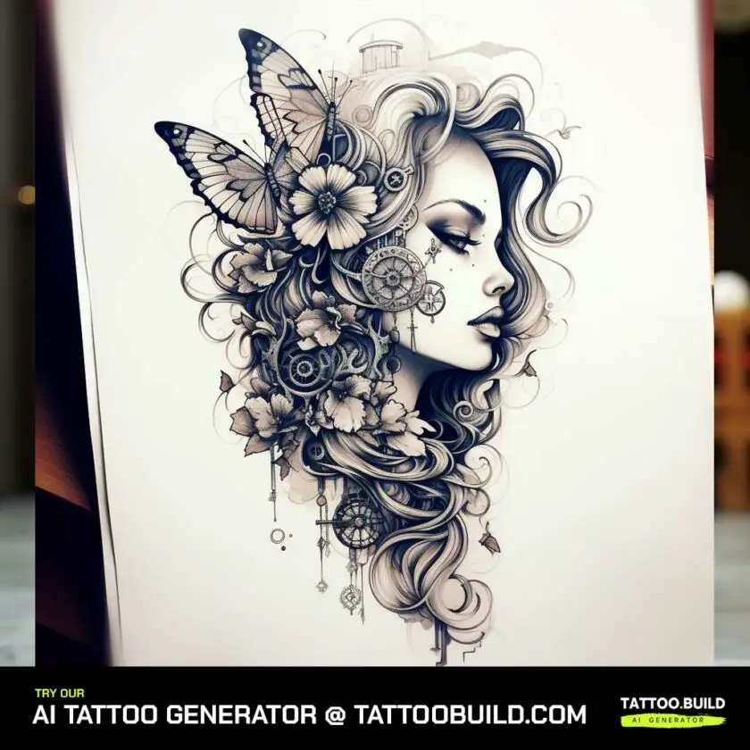 Thigh Tattoos Women Flowers Tattoo Build