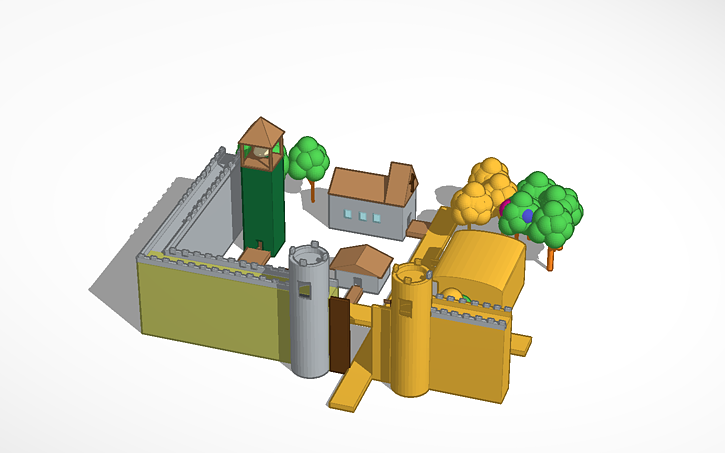 How To Build A Tinkercad Medieval Town That Sparks Imagination