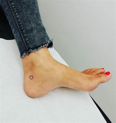 Tiny Foot Tattoo