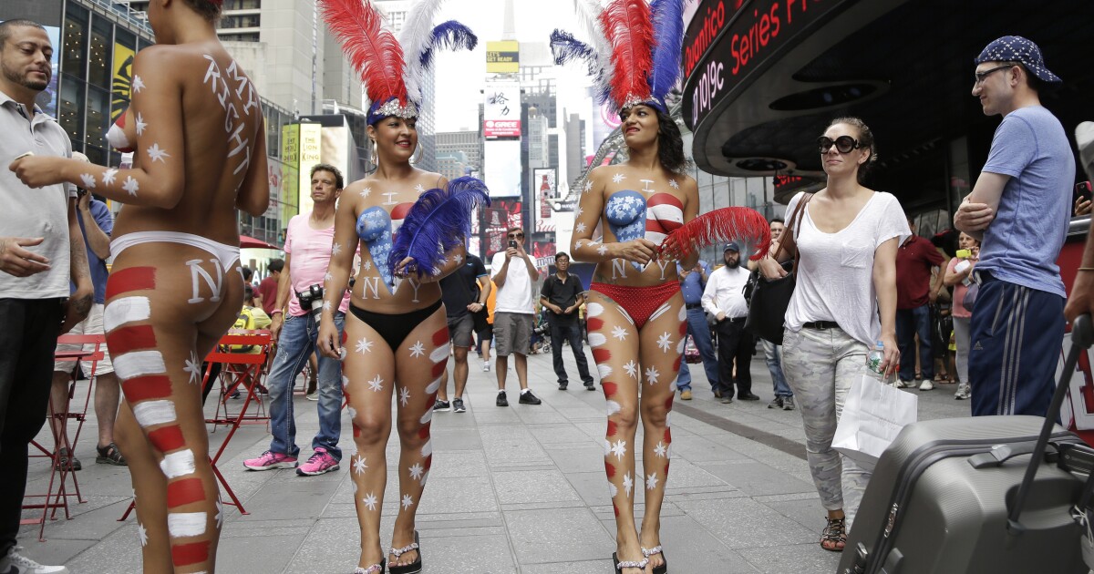 Topless In New York The Court Case That Makes Going Top Free Legal Kpbs Public Media
