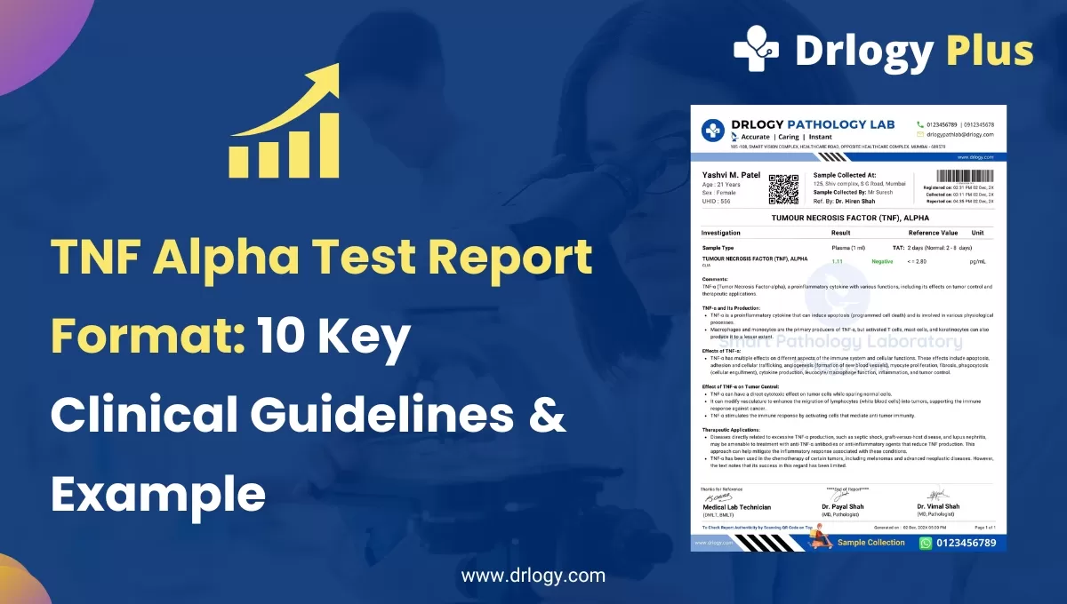 Tumor Necrosis Factor Tnf Alpha Test Price Results Drlogy