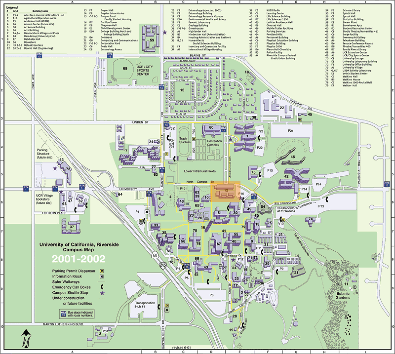 Explore Uc Riverside Campus Map: Real-Time Building Finder And Routes