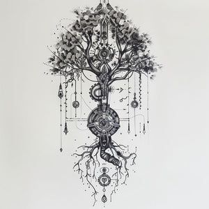 Unique Tree Of Life Tattoo Drafts
