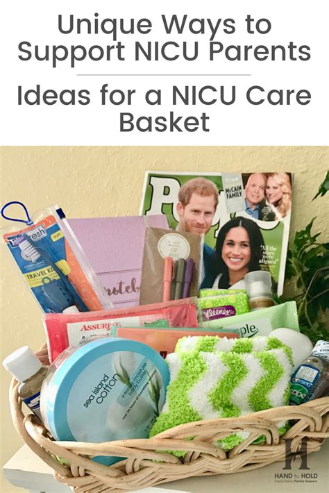 Unique Ways To Support Nicu Parents Ideas For A Nicu Care Basket Hand To Hold