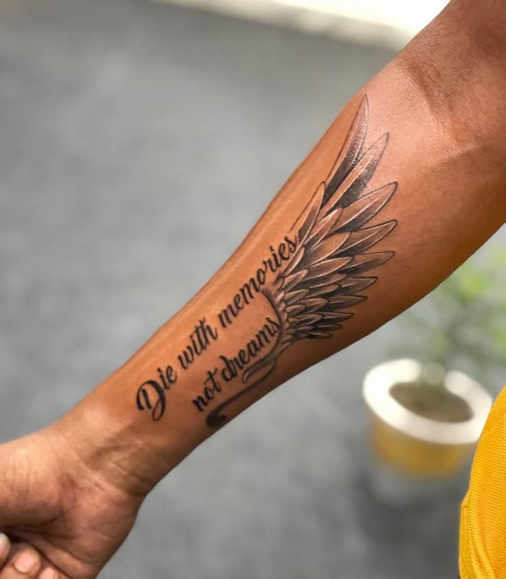 Wing Tattoos For Men On Arm