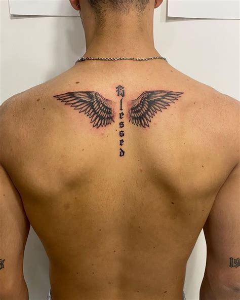 Wings Back Tattoo