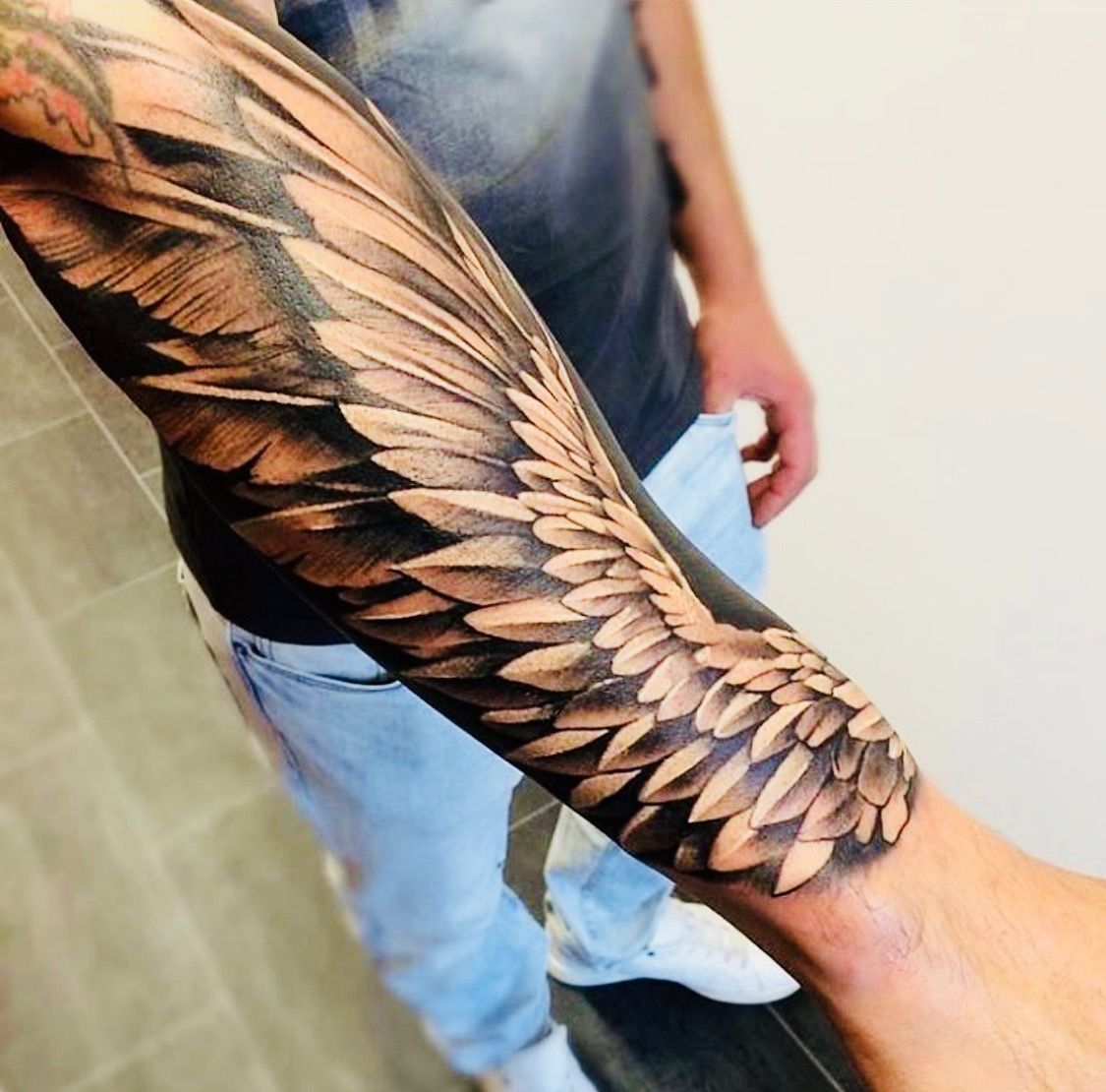 Wings Tattoo Arm