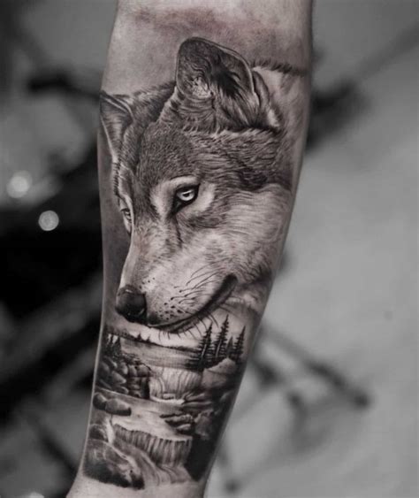 Wolf Forearm Tattoo Designs At Norma Shanks Blog