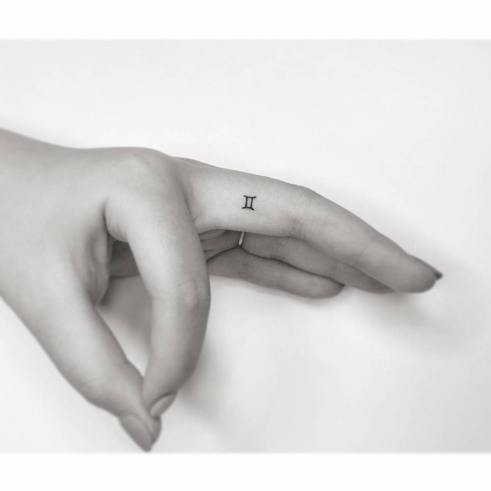 Zodiac Gemini Tattoos 60 Photos Astrologytoyou Com